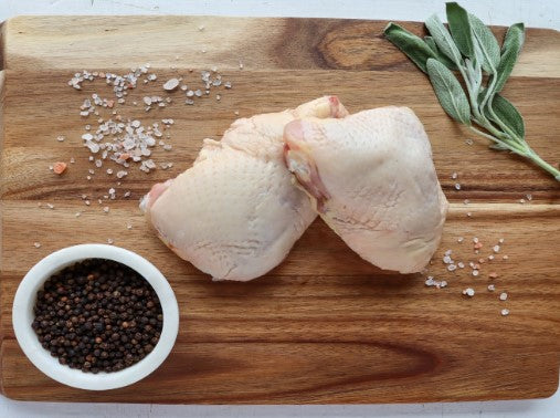 Organic Chicken Thighs 4 per pack 1.5lbs