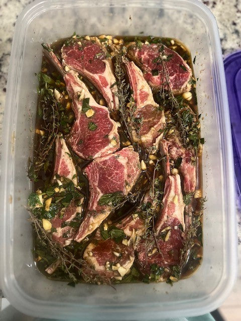 Marinated Lamb Chops