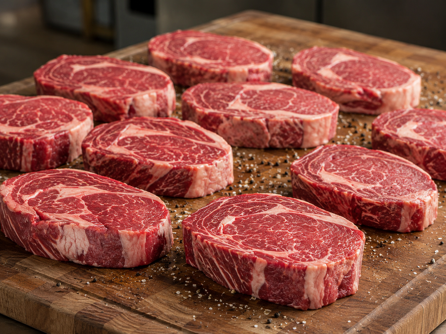 Prime Ribeye's - 10lbs