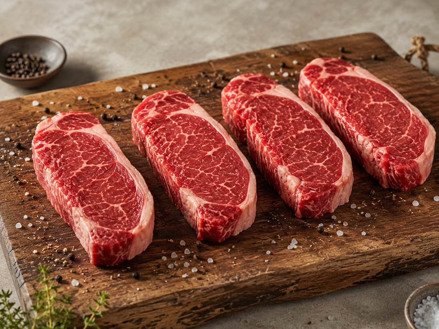 4 NY Strip Steak Bundle