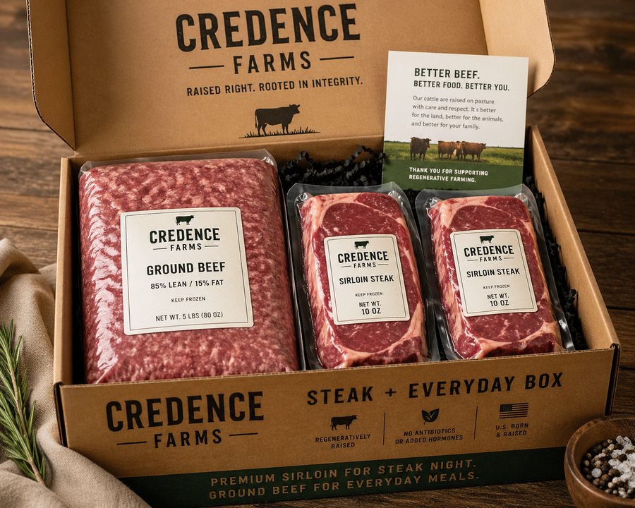 Credence Steak + Everyday Box